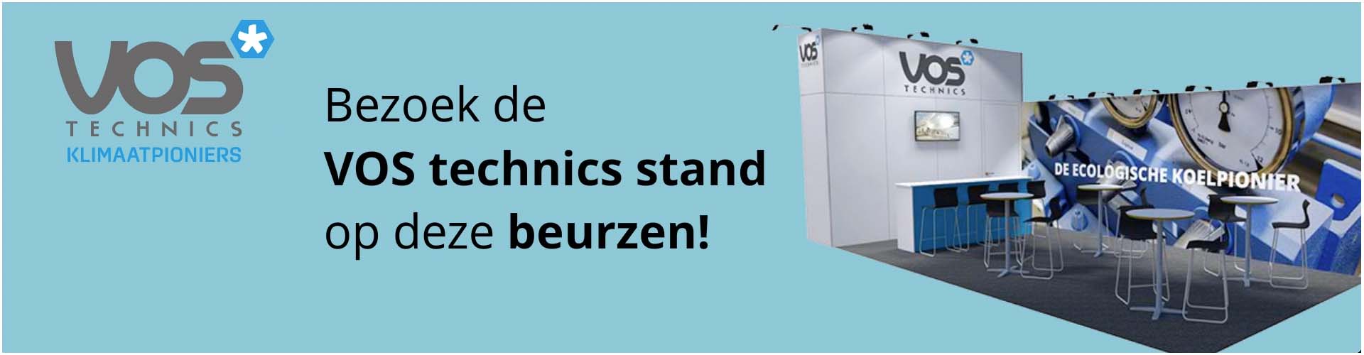 Bezoek de VOS technics stand op deze beurzen...